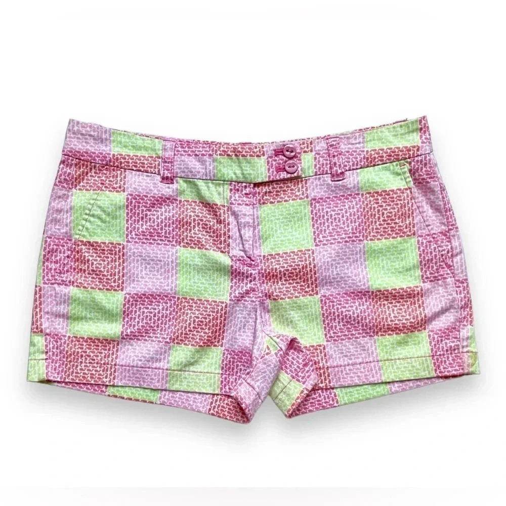 Vineyard Vines Neon Patchwork Whale Shorts - Picture 1 of 3
